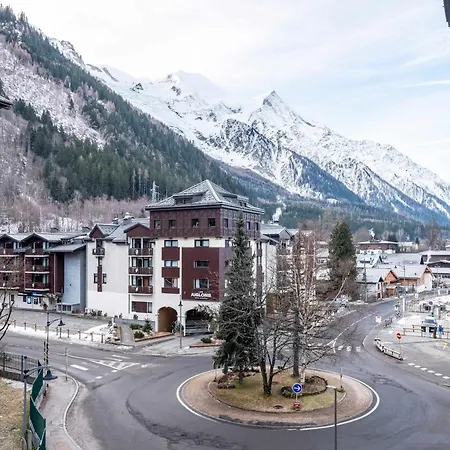 Slalom Chamois Blanc Chamonix Mont Blanc